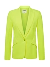 L Agence Chamberlain Blazer In Chartreuse