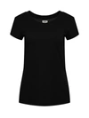L Agence Ressi Crew Neck T-shirt In Black