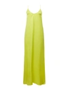 L Agence Hartley Trapeze Slipdress In Lime
