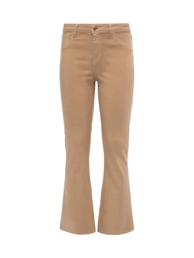 L Agence Kendra Coated Jean In Cappuccino Coated