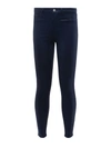 L Agence Margot Coated Jean In Navy Coated