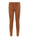 L Agence Margot Coated Jean In Java Mineral Coated