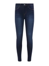L Agence Marguerite Mid-rise Skinny Distressed Jeans In Baltic