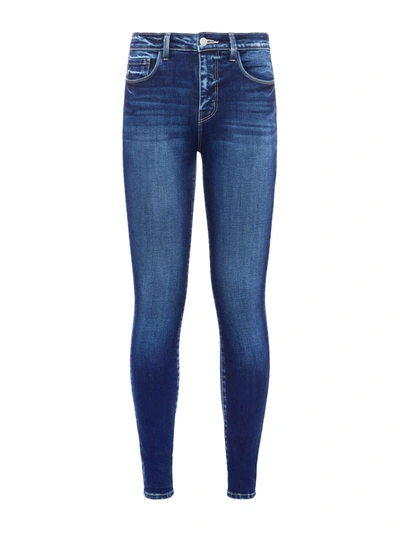 L Agence Marguerite High-rise Skinny Jeans In Multi