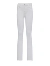 L'agence Selma Cotton Stretch High Rise Bootcut Jeans In Blanc In Blanc
