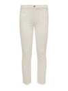 L Agence Sada Jean In Vintage White