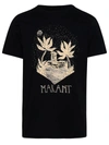 Isabel Marant Logo-print Short-sleeved T-shirt In Black