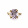 CHUPI Beauty In The Wild Ring In Amethyst & Gold
