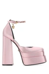 Versace High-heeled Shoe In Pink