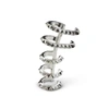 GUCCI CROC EAR CUFF SILVER