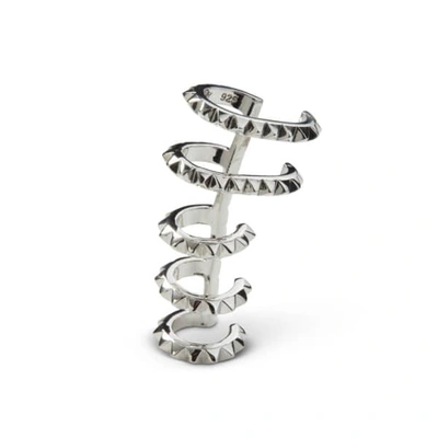 Gucci Croc Ear Cuff Silver