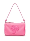Palm Angels Pink Palm Tree Shoulder Bah In Nylon In Pink
