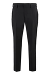 PRADA PRADA WOOL BLEND TROUSERS