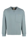 Ten C Cotton Crew-neck Sweatshirt In Grey
