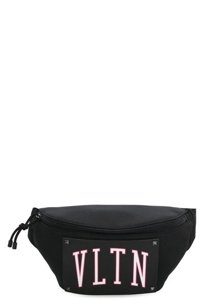 Valentino Garavani Waist Satchel Vltn In Nero/multicolor