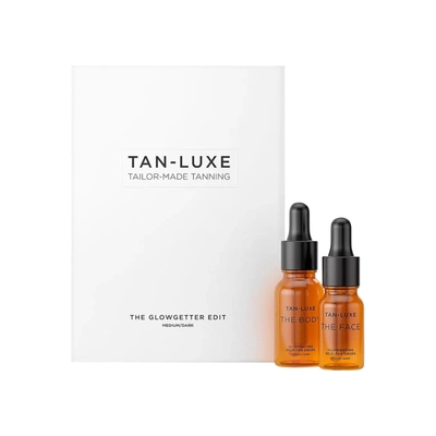 Tan-luxe The Glowgetter Edit Illuminating Self-tanning Set In Medium/deep