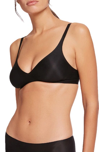 Wolford Skin 3w Wireless Bra In Black