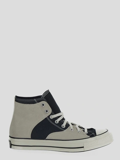 Converse Trainers In <p> Black And White Shoes With Round Toe