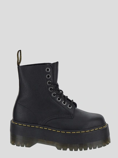 Dr. Martens' Dr. Martens Woman Ankle Boots Black Size 8.5 Leather