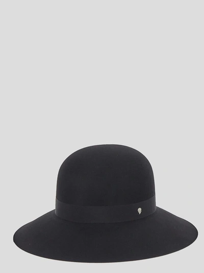 Helen Kaminski Hats In <p> Hat In Black Wool With Ribbed Band