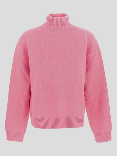 Laneus Jumpers Pink In Nude & Neutrals