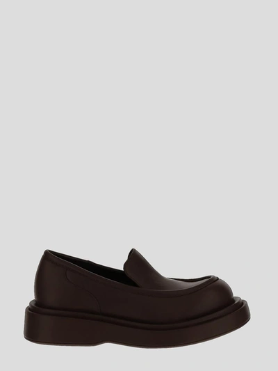 Paloma Barceló Loafers In <p> Black Loafers In Leather With High Sole