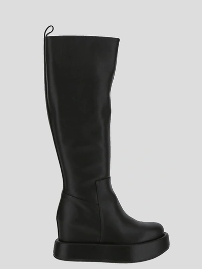Paloma Barceló Woman Boot Dark Brown Size 10 Soft Leather In <p> Brown Boots In Leather With High Leg