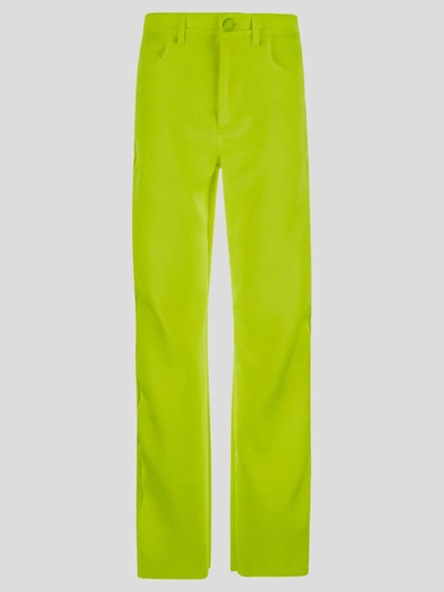 Sportmax 高腰直筒裤 In Yellow