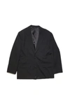 Acne Studios Single-breasted Jacket In Black