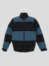 Sunnei Puffer Jacket With High Collar In Blue