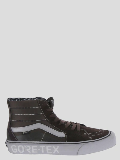 Vans Sneakers In <p> Grey Sneakers With Rubber Sole