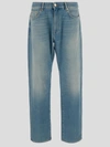Versace Jeans In <p> Jeans In Faded Washed Blue Denim Cotton