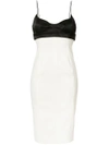 NARCISO RODRIGUEZ rear zip dress,DRYCLEANONLY