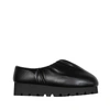 Yume Yume Camp Shoe Ruched Mules In Nero