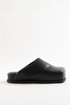 Yume Yume Truck Vegan Leather Slide Sandals In Black