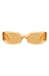 MIU MIU MIU MIU 51MM RECTANGULAR SUNGLASSES