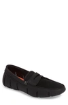 Swims Penny Loafers In Black/black
