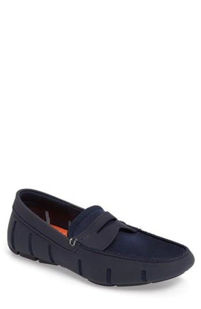 Swims Penny Loafer In Navy/navy