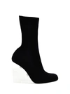 ALEXANDER MCQUEEN SHARD BOOTS, ANKLE BOOTS BLACK