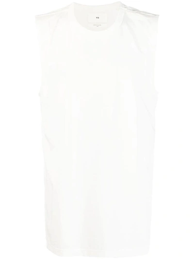 Y-3 Tank Top In Core White