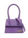 Jacquemus Le Chiquito Moyen Bag In Purple