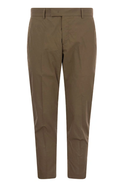 PT TORINO PT TORINO COTTON AND LYOCELL TROUSERS