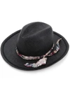 UNDERCOVER PATTERNED BAND HAT,UCS4H01112078891