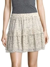 SEE BY CHLOÉ PLEATED GEORGETTE SKIRT,0400092971125