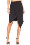 FINDERS KEEPERS HENSON WRAP SKIRT,FX170353SK