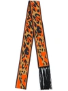 DSQUARED2 leopard print Glam stole,DRYCLEANONLY