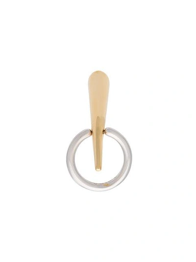 Charlotte Chesnais Gold Contrast Ring