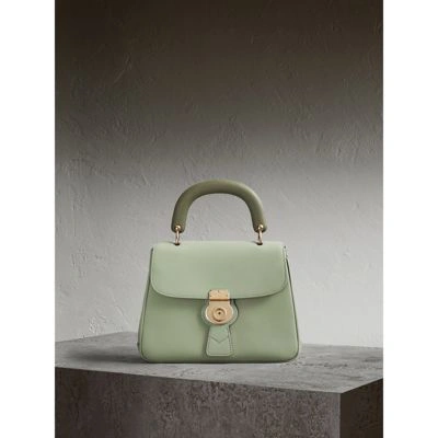 Burberry The Medium Dk88 Top Handle Bag In Celadon Green