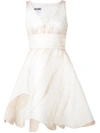 MOSCHINO MOSCHINO SKATER DRESS - NEUTRALS,A469046212068230