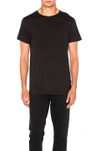 John Elliott Relaxed Crew Neck T-shirt In Black